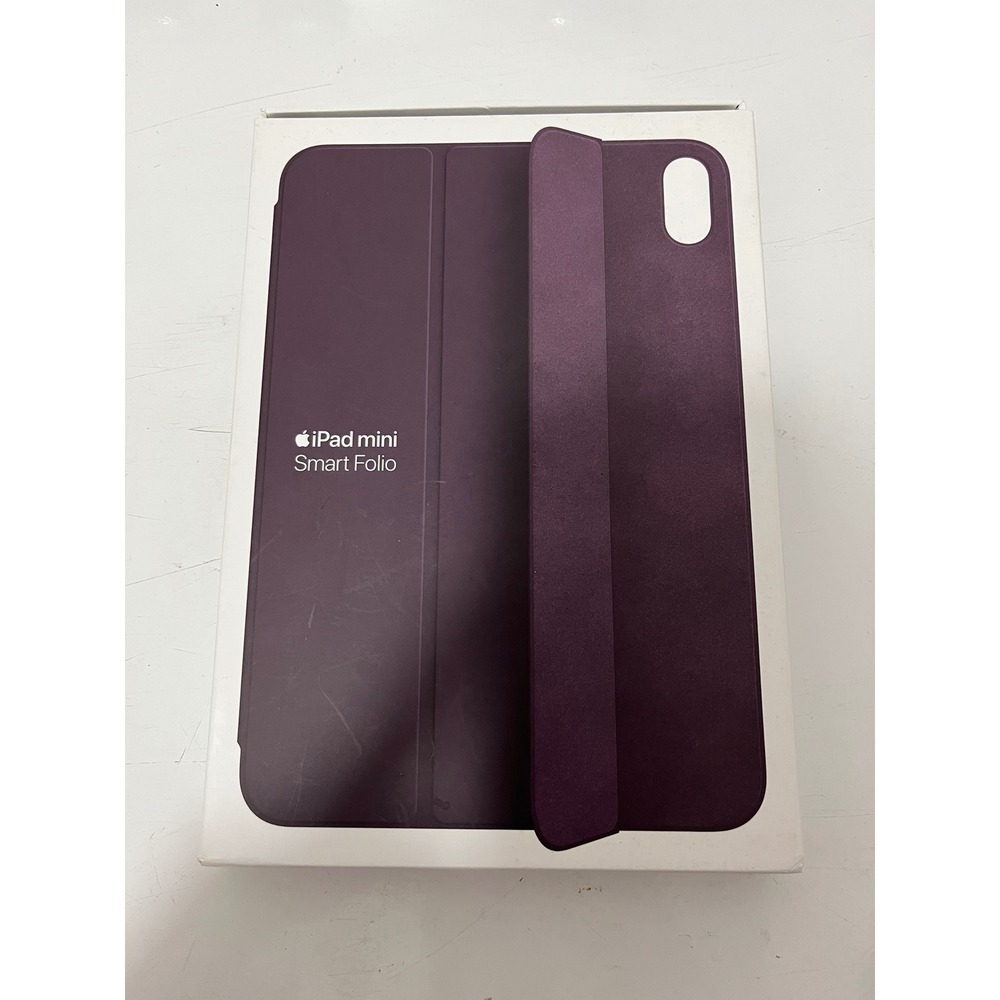 Apple iPad mini Smart Folio 6th Gen Case Dark Cherry Purple MM6K3ZM/A